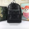 embossed backpack